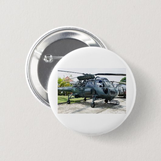 Die Westland Wespe Button (Vorne & Hinten)