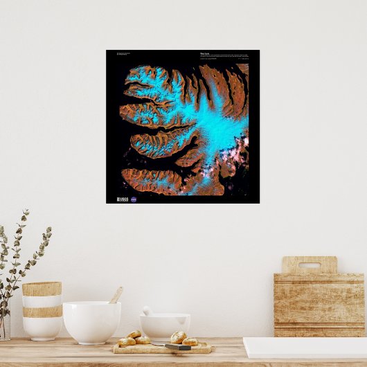 Die westlichen Fjorde Poster (Küche)