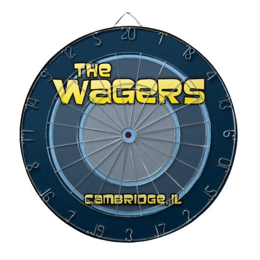 Die Wetten-Familien-Dartscheibe Dartscheibe (vorne)