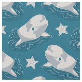 Die Whalfabrik Beluga Stoff (Nahaufnahme)