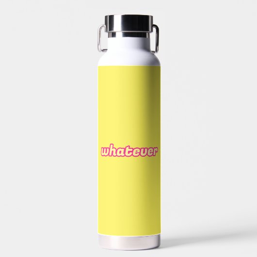 Die 'Whatever'-Kunst Trinkflasche (Vorne)