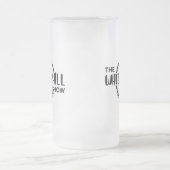 Die Wheel & Chill Show, Mattierte Tasse aus Glas, (Mittel)
