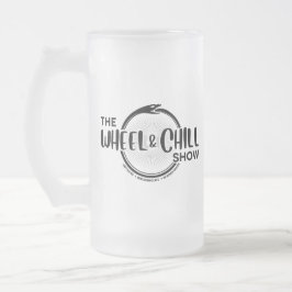 Die Wheel & Chill Show, Mattierte Tasse aus Glas,