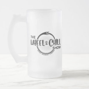 Die Wheel & Chill Show, Mattierte Tasse aus Glas, 