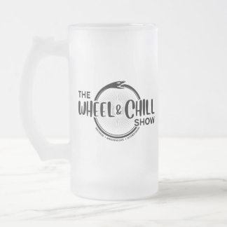 Die Wheel & Chill Show, Mattierte Tasse aus Glas, 