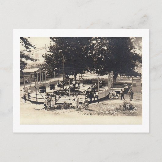 Die Whip, Seaside Park, New Jersey Vintag Postkarte (Vorderseite)