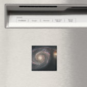 Die Whirlpool-Galaxie (M51) und die Begleitgalaxie Magnet (In Situ (Geschirrspüler))