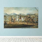 Die Whiskey-Rebellion von Frederick Kemmelmeyer Leinwanddruck (Insitu (Holzboden))