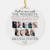 Die Whiskeys-Keramik Keramik Ornament (Vorne)