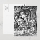 Die White Knight Postkarte (Vorne/Hinten)