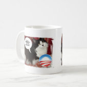 Die Whitehouse Pet Kitty Cat Kaffeetasse (Vorderseite Links)