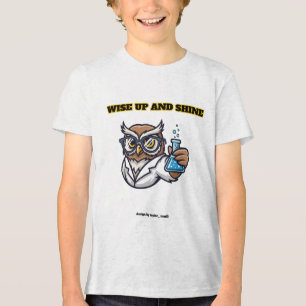 Die WHIZ Boys Career Eule Chemiker Tri-Blend Shirt