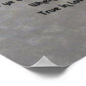 Die Wiccan-Rede-Leinwand Poster (Ecke)