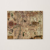 die wichtigste hictoric Südostasien-Karte Puzzle (Horizontal)