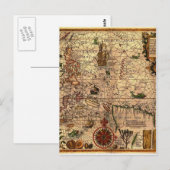 die wichtigste historische Karte Südostasiens (Vorne/Hinten)