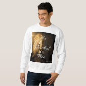 Die Wicked Flee Sprichwörter 28:1 KJV Men's Sweatshirt (Vorne ganz)