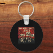 Die Widerstandskräfte sagen nein zu Robotern und a Schlüsselanhänger (Vorderseite)