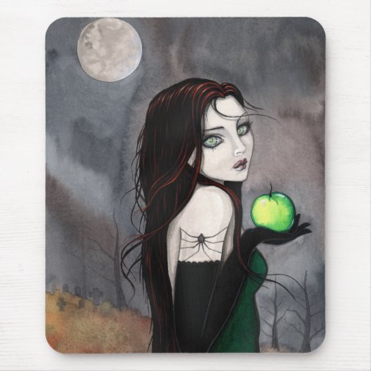 Die Widow Gothic Fantasy Mousepad (Vorne)
