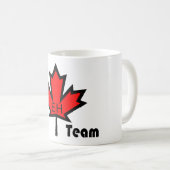 Die wie Team-Tasse Kaffeetasse (VorderseiteRechts)