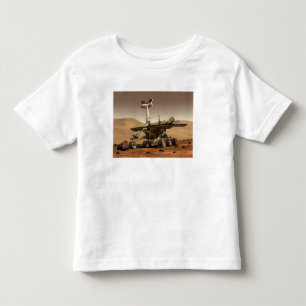 Die Wiedergabe des Künstlers des Mars-Vagabunden Kleinkind T-shirt