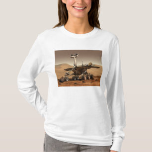 Die Wiedergabe des Künstlers des Mars-Vagabunden T-Shirt