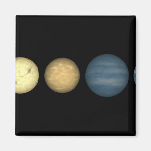 Die Wiedergabe eines Künstlers, die braune Zwerge Magnet