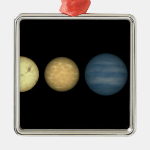 Die Wiedergabe eines Künstlers, die braune Zwerge Silbernes Ornament