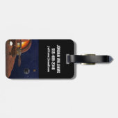 Die Wiedergeburt der Erkennungslander durch den Kü Gepäckanhänger (Rückseite horizontal)