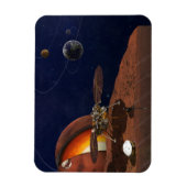 Die Wiedergeburt der Erkennungslander durch den Kü Magnet (Vertikal)