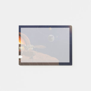 Die Wiedergeburt der Erkennungslander durch den Kü Post-it Klebezettel