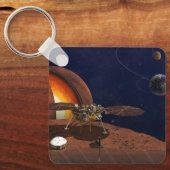 Die Wiedergeburt der Erkennungslander durch den Kü Schlüsselanhänger (Vorderseite)