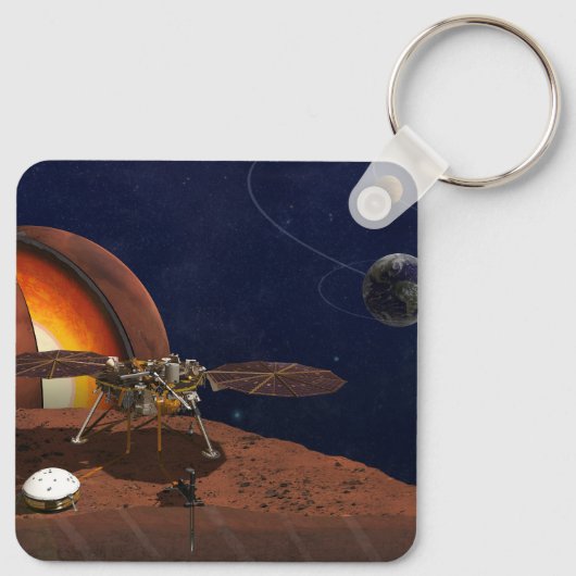 Die Wiedergeburt der Erkennungslander durch den Kü Schlüsselanhänger (Rückseite)