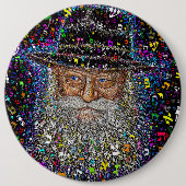 Die Wiedergeburt des Lubavitcher aus hebräischen B Button (Vorderseite)