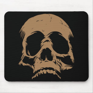 Die Wiedergeburt-Schädel-Kopf-Kunst mischen coole Mousepad