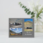 Die wiederhergestellte D&RG 315 in Silverton Postkarte (Stehend Vorderseite)