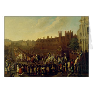 Die Wiederherstellung von Charles II bei Whitehall