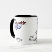 Die wiederverwendbaren 12 tasse (Vorderseite Links)