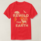 Die Wiederverwilderung der Welt T-Shirt (Design vorne)