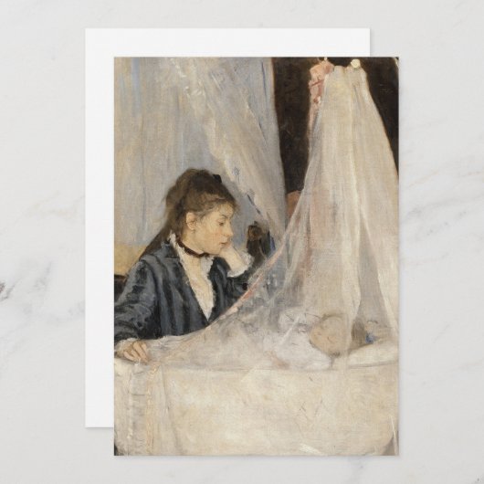 Die Wiege | Berthe Morisot (Vorne/Hinten)