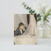 Die Wiege | Berthe Morisot Postkarte (Stehend Vorderseite)
