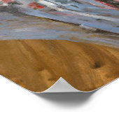 Die Wiege, Camille, Jean - Claude Monet Fine Art Poster (Ecke)