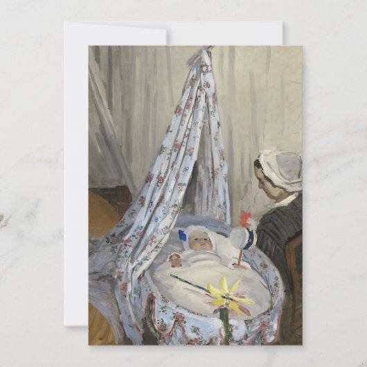 Die Wiege | Claude Monet (Vorderseite)