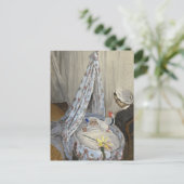 Die Wiege | Claude Monet Postkarte (Stehend Vorderseite)