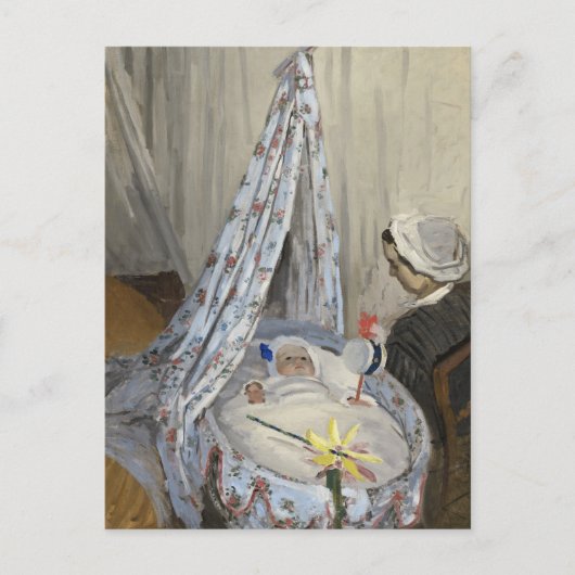 Die Wiege | Claude Monet Postkarte (Vorderseite)