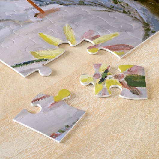 Die Wiege Claude Monet Schöne Kunst Puzzle (Seite)