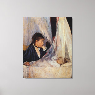 Die Wiege durch Berthe Morisot Leinwanddruck