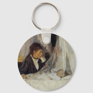 Die Wiege durch Berthe Morisot Schlüsselanhänger