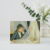 Die Wiege Postkarte (Stehend Vorderseite)