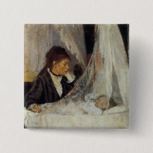 Die Wiege von Berthe Morisot Button
