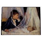 Die Wiege von Berthe Morisot Große Geschenktüte (Vorderseite)